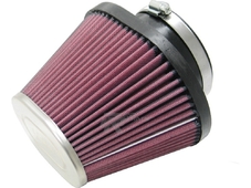 K&N Filters Фильтр воздушный (овал), вход 102мм, (длин.-13.5.,верх-11*8, низ-18*14) см.