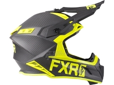 FXR Шлем Helium Carbon Black/Hi-Vis (размер L)