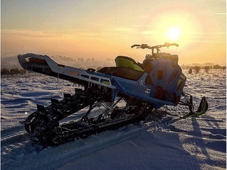 Voevoda Racing Бампер задний для  BRP SKI DOO Summit G4 длинна 154'' (красный)