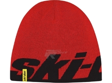 BRP Шапка Ski-doo Reversible beanie Red двухсторонняя красный/черный (универсальный размер) в Санкт-Петербурге