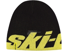 BRP Шапка Ski-doo Reversible beanie Sunburst двухсторонняя черный/лимон (универсальный размер) в Санкт-Петербурге