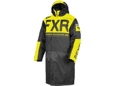 FXR Плащ Warm Up утепленный Black/HiVis (размер XL) в Санкт-Петербурге