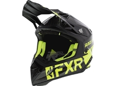 FXR Шлем Helium Carbon Race Div Black/HiVis (размер M) в Санкт-Петербурге