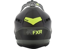 FXR Шлем Helium Carbon Race Div Black/Char/HiVis (размер XL)