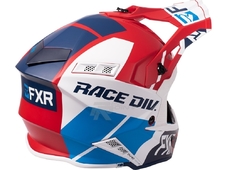 FXR Шлем Helium Race Div Red/White/Navy/Blue (размер L)