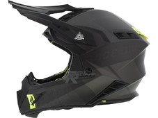 FXR Шлем Helium Carbon Race Div Black/Char/HiVis (размер L)