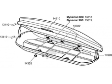 Thule Запчасть 10932 петля для боксов